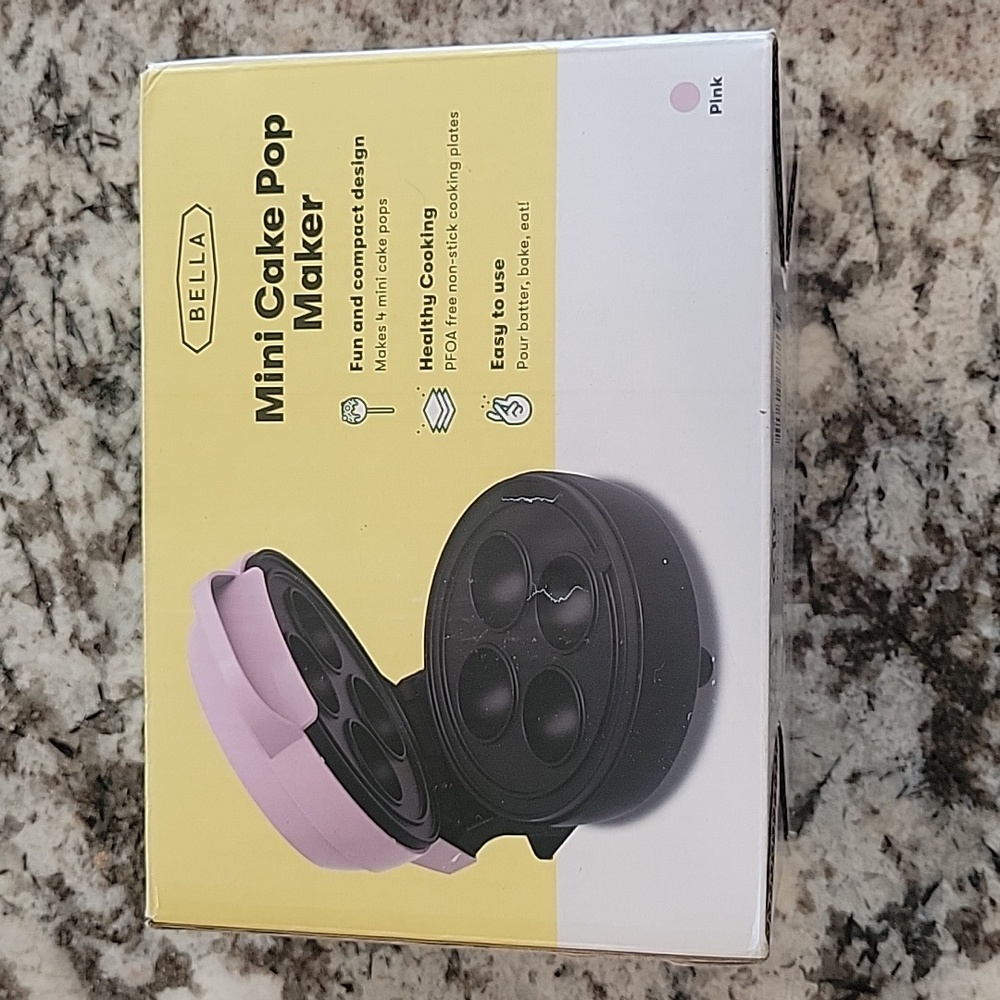 Mini cake pop maker brand new in box Bella